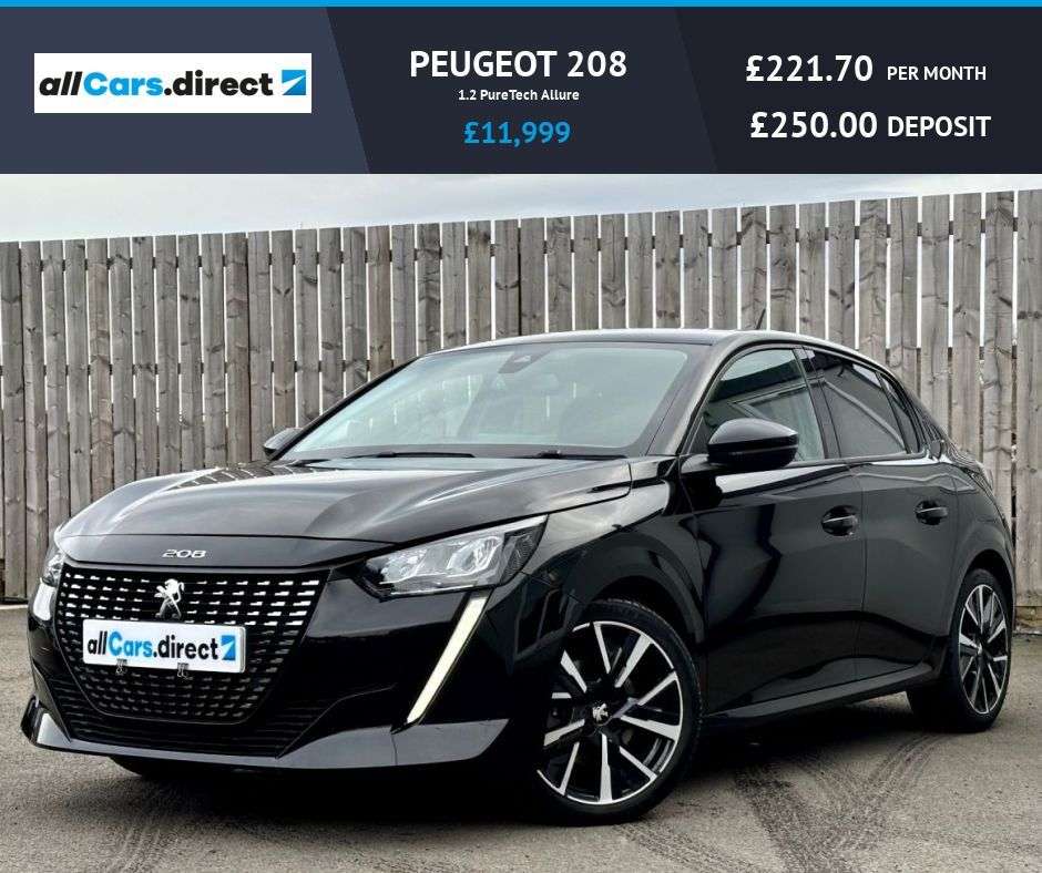 A 2020 PEUGEOT 208 1.2 PureTech Allure LOW MILEAGE! ONE OWNER! A 2020 PEUGEOT 208 1.2 PureTech Allure LOW MILEAGE! ONE OWNER!