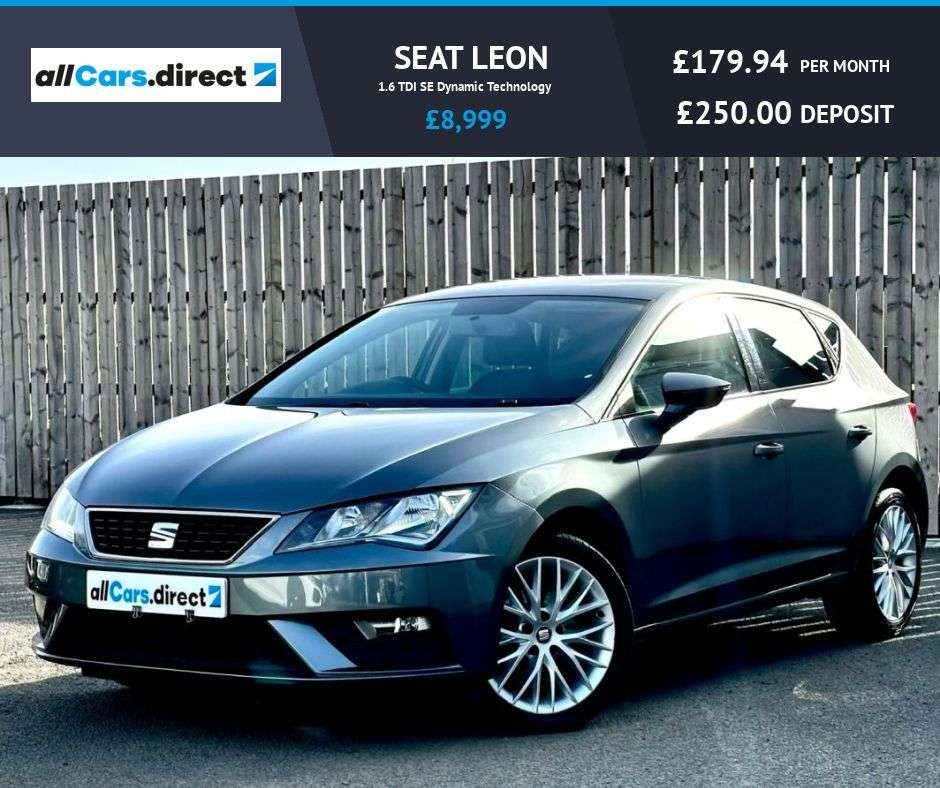 A 2018 SEAT LEON 1.6 TDI SE Dynamic Technology GREAT CONDITION! A 2018 SEAT LEON 1.6 TDI SE Dynamic Technology GREAT CONDITION!