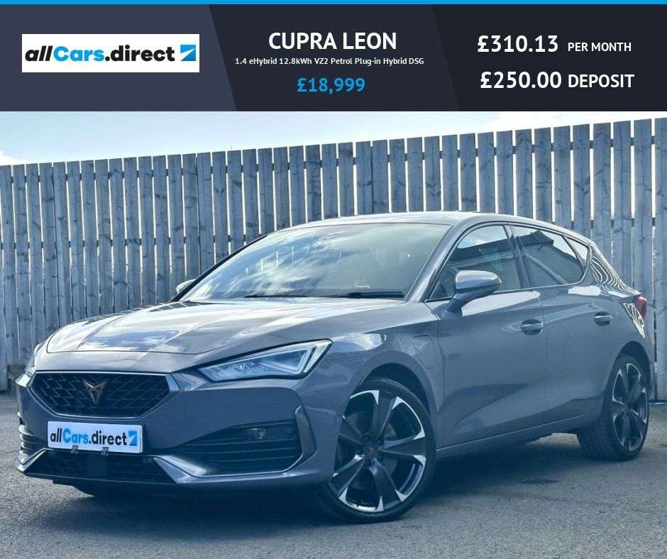 A 2021 CUPRA LEON 1.4 eHybrid 12.8kWh VZ2 Petrol Plug-in Hybrid DSG GREAT CONDITION! A 2021 CUPRA LEON 1.4 eHybrid 12.8kWh VZ2 Petrol Plug-in Hybrid DSG GREAT CONDITION!