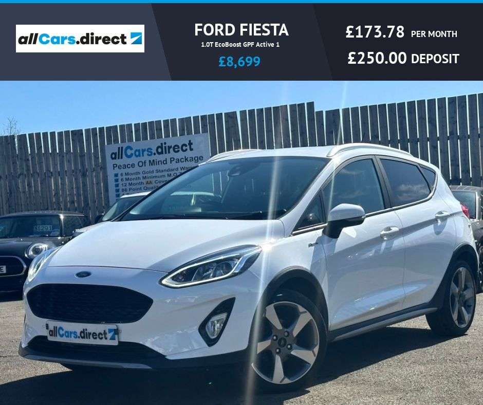 A 2019 FORD FIESTA 1.0T EcoBoost GPF Active 1 FSH! GREAT SPEC! A 2019 FORD FIESTA 1.0T EcoBoost GPF Active 1 FSH! GREAT SPEC!