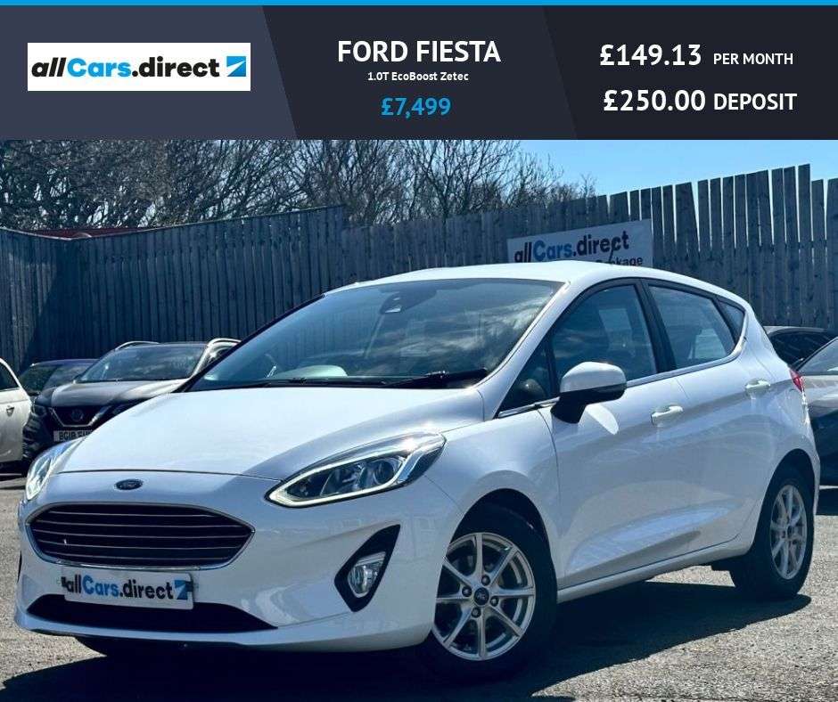 A 2018 FORD FIESTA 1.0T EcoBoost Zetec FULL FORD SERVICE HISTORY! A 2018 FORD FIESTA 1.0T EcoBoost Zetec FULL FORD SERVICE HISTORY!
