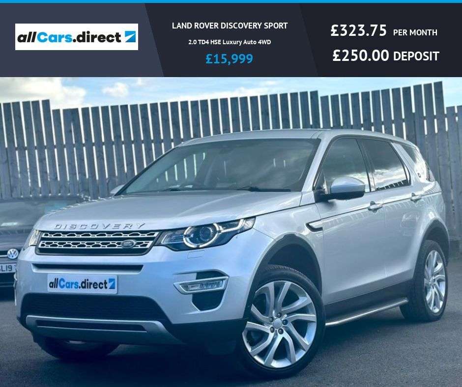 A 2018 LAND ROVER DISCOVERY SPORT 2.0 TD4 HSE Luxury Auto 4WD PAN ROOF! A 2018 LAND ROVER DISCOVERY SPORT 2.0 TD4 HSE Luxury Auto 4WD PAN ROOF!