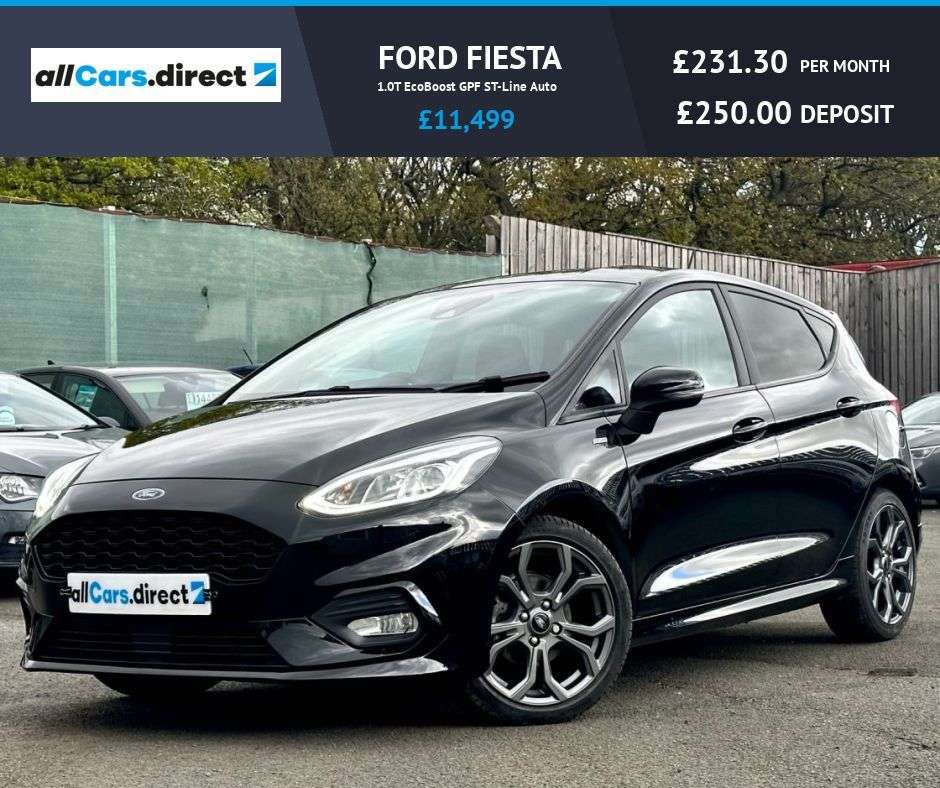 A 2019 FORD FIESTA 1.0T EcoBoost GPF ST-Line Auto FSH! GREAT SPEC! A 2019 FORD FIESTA 1.0T EcoBoost GPF ST-Line Auto FSH! GREAT SPEC!
