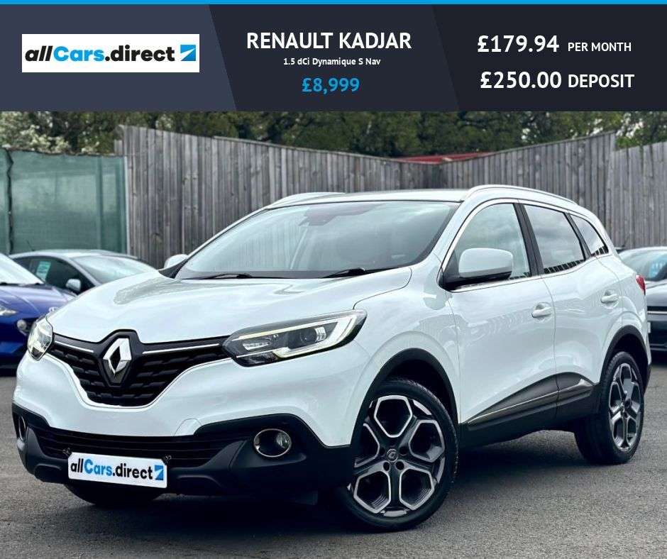 A 2017 RENAULT KADJAR 1.5 dCi Dynamique S Nav GREAT VALUE AUTO! A 2017 RENAULT KADJAR 1.5 dCi Dynamique S Nav GREAT VALUE AUTO!