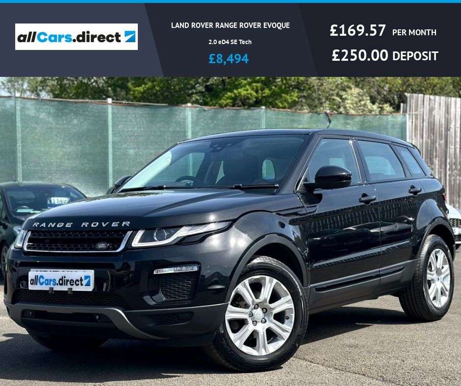 A 2017 LAND ROVER RANGE ROVER EVOQUE 2.0 eD4 SE Tech HEATED SEATS! A 2017 LAND ROVER RANGE ROVER EVOQUE 2.0 eD4 SE Tech HEATED SEATS!