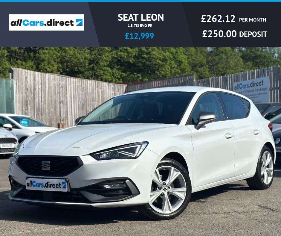 A 2021 SEAT LEON 1.5 TSI EVO FR GREAT VALUE & SPEC! A 2021 SEAT LEON 1.5 TSI EVO FR GREAT VALUE & SPEC!