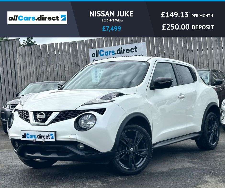 A 2017 NISSAN JUKE 1.2 DIG-T Tekna ONE OWNER FROM NEW! FSH! A 2017 NISSAN JUKE 1.2 DIG-T Tekna ONE OWNER FROM NEW! FSH!