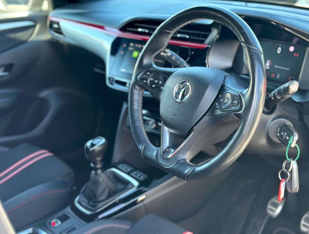 A 2022 VAUXHALL CORSA 1.2 Turbo SRi Edition HTD STEERING WHEEL! 1 OWNER! A 2022 VAUXHALL CORSA 1.2 Turbo SRi Edition HTD STEERING WHEEL! 1 OWNER!