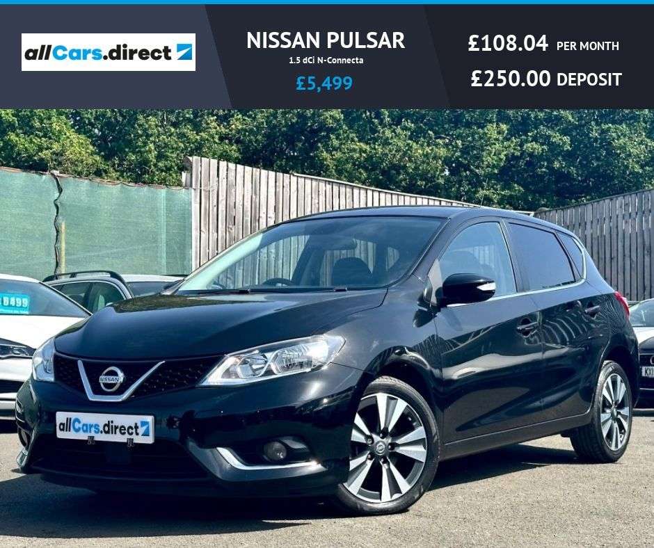 A 2017 NISSAN PULSAR 1.5 dCi N-Connecta ONE OWNER! A 2017 NISSAN PULSAR 1.5 dCi N-Connecta ONE OWNER!