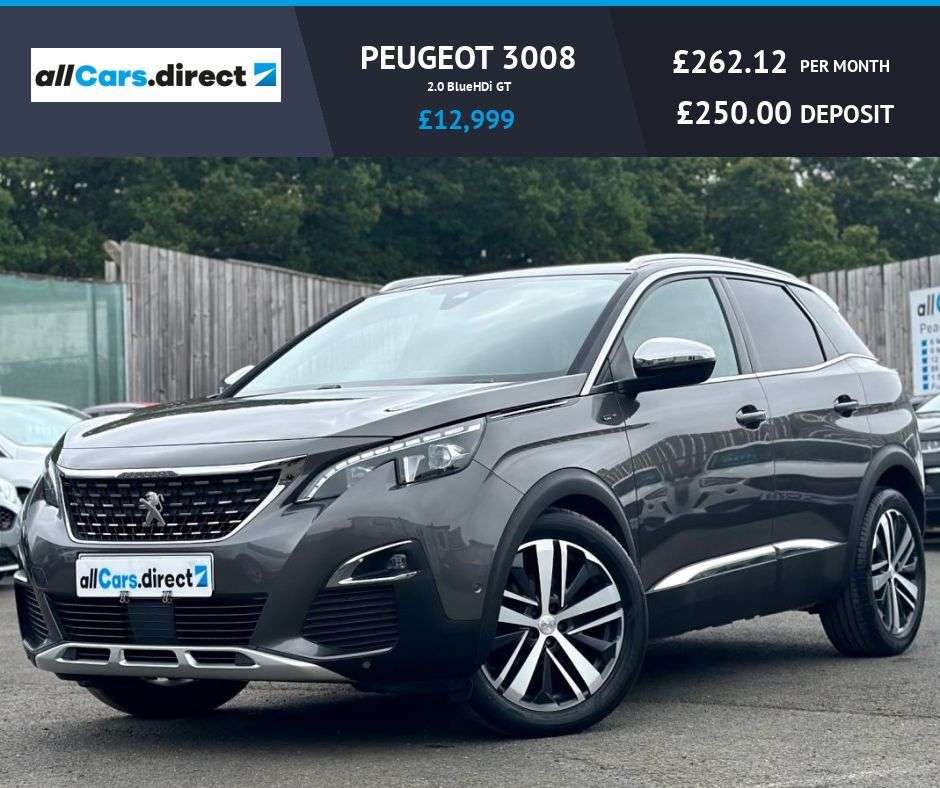 A 2018 PEUGEOT 3008 BLUEHDI S/S GT A 2018 PEUGEOT 3008 BLUEHDI S/S GT