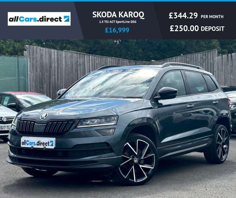 A 2020 SKODA KAROQ 1.5 TSI ACT SportLine DSG WIRELESS CAR PLAY! A 2020 SKODA KAROQ 1.5 TSI ACT SportLine DSG WIRELESS CAR PLAY!