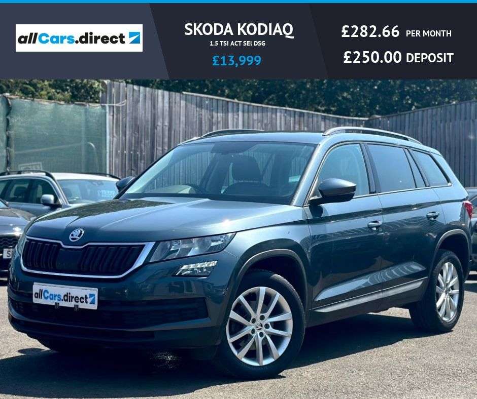 A 2018 SKODA KODIAQ 1.5 TSI ACT SEl DSG GREAT VALUE KODIAQ! A 2018 SKODA KODIAQ 1.5 TSI ACT SEl DSG GREAT VALUE KODIAQ!