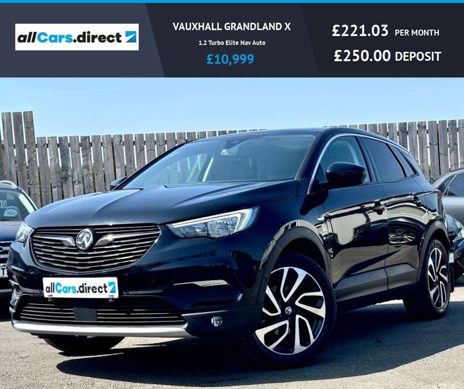 A 2019 VAUXHALL GRANDLAND X 1.2 Turbo Elite Nav Auto T/BELT DONE A 2019 VAUXHALL GRANDLAND X 1.2 Turbo Elite Nav Auto T/BELT DONE