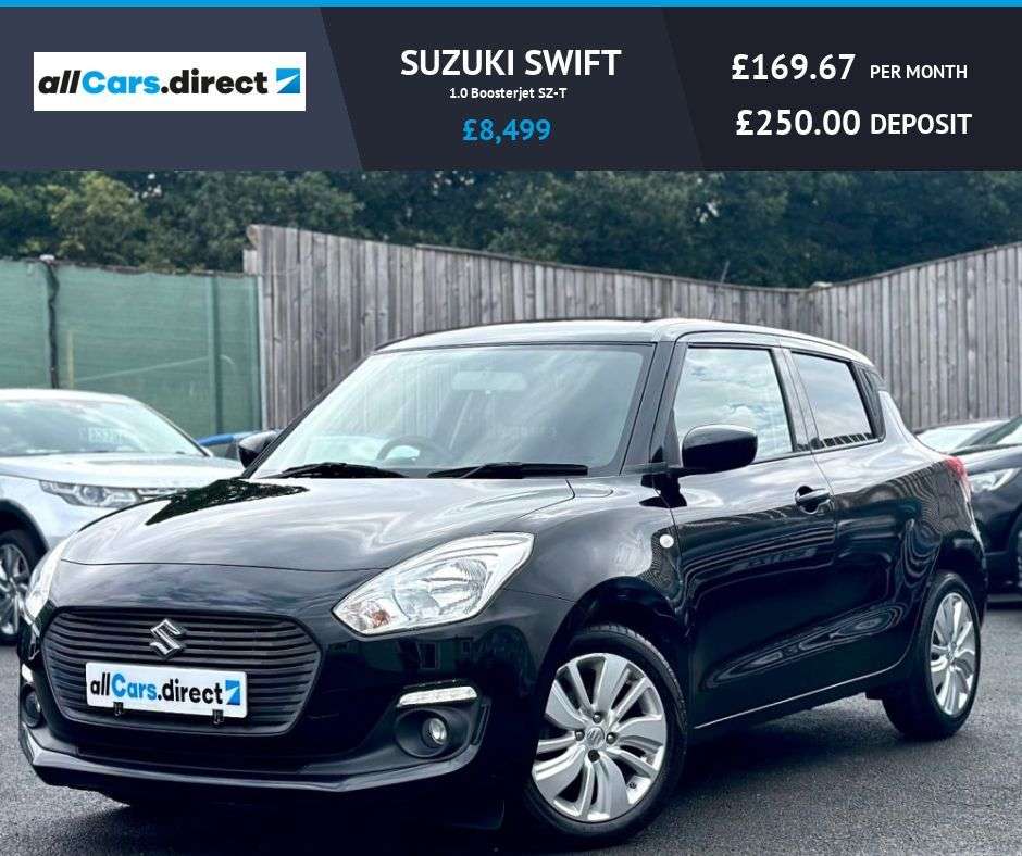 A 2018 SUZUKI SWIFT 1.0 Boosterjet SZ-T APPLE PLAY! A 2018 SUZUKI SWIFT 1.0 Boosterjet SZ-T APPLE PLAY!