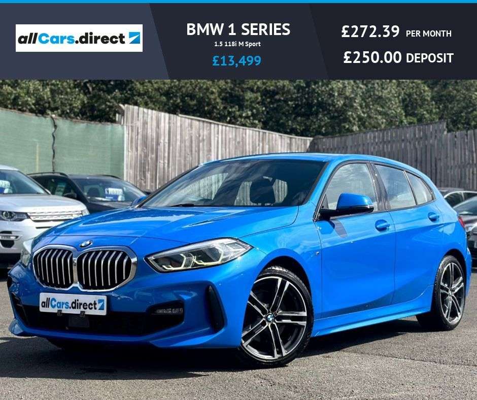 A 2020 BMW 1 SERIES 1.5 118i M Sport WIRELES CAR PLAY! A 2020 BMW 1 SERIES 1.5 118i M Sport WIRELES CAR PLAY!
