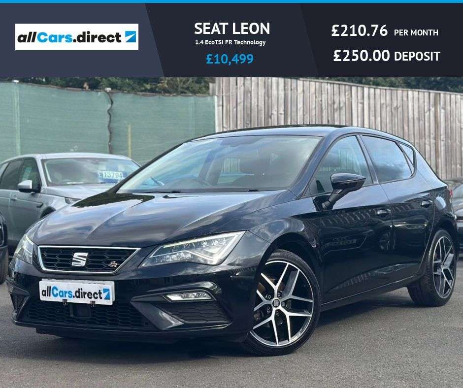 A 2018 SEAT LEON 1.4 EcoTSI FR Technology CAR PLAY! A 2018 SEAT LEON 1.4 EcoTSI FR Technology CAR PLAY!
