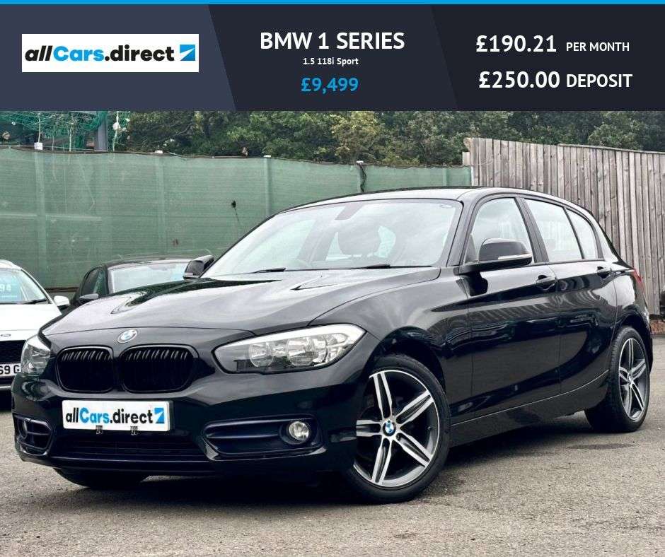 A 2019 BMW 1 SERIES 1.5 118i Sport FSH! A 2019 BMW 1 SERIES 1.5 118i Sport FSH!