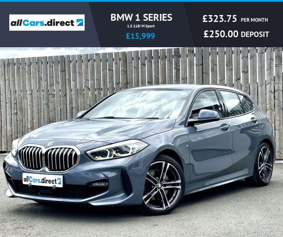 A 2020 BMW 1 SERIES 1.5 118i M Sport TECH PACK! HK SOUND! A 2020 BMW 1 SERIES 1.5 118i M Sport TECH PACK! HK SOUND!