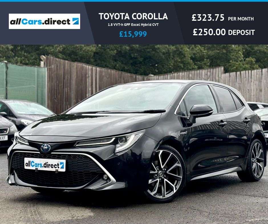 A 2021 TOYOTA COROLLA 1.8 VVT-h GPF Excel Hybrid CVT PAN ROOF! FULL TOYOTA HIST! A 2021 TOYOTA COROLLA 1.8 VVT-h GPF Excel Hybrid CVT PAN ROOF! FULL TOYOTA HIST!