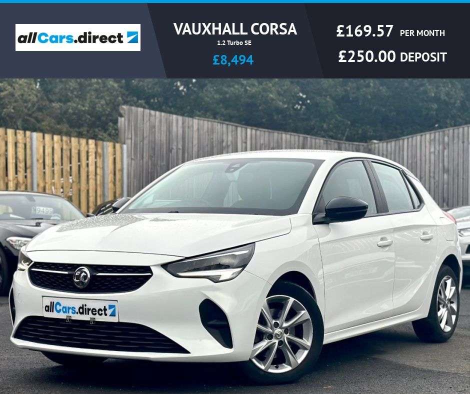 A 2020 VAUXHALL CORSA 1.2 Turbo SE CAR PLAY! A 2020 VAUXHALL CORSA 1.2 Turbo SE CAR PLAY!