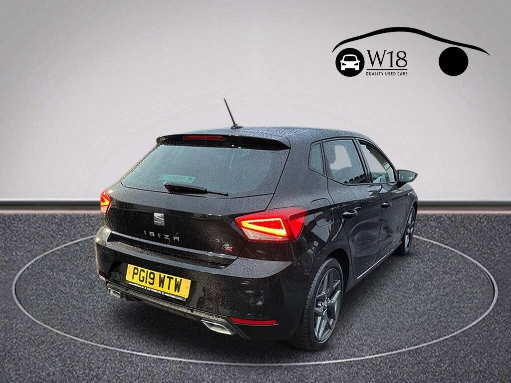 A 2019 SEAT IBIZA 1.0 TSI FR Hatchback 5dr Petrol Manual Euro 6 (s/s) GPF (95 ps) A 2019 SEAT IBIZA 1.0 TSI FR Hatchback 5dr Petrol Manual Euro 6 (s/s) GPF (95 ps)