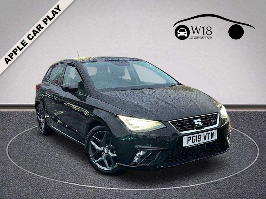 A 2019 SEAT IBIZA 1.0 TSI FR Hatchback 5dr Petrol Manual Euro 6 (s/s) GPF (95 ps) A 2019 SEAT IBIZA 1.0 TSI FR Hatchback 5dr Petrol Manual Euro 6 (s/s) GPF (95 ps)