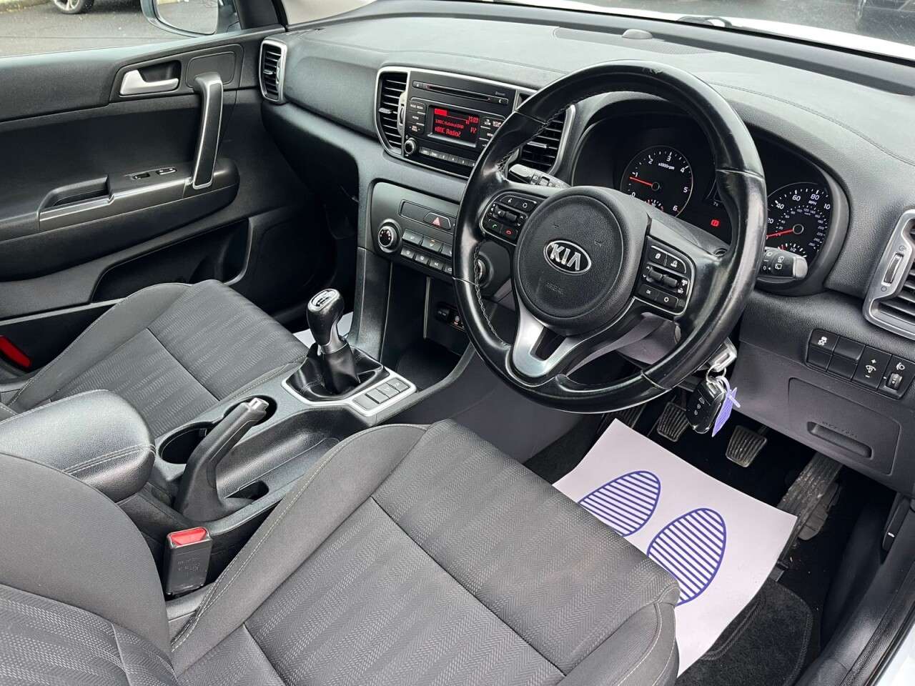 A 2018 KIA SPORTAGE 1.7 CRDi 1 SUV 5dr Diesel Manual Euro 6 (s/s) (114 bhp) A 2018 KIA SPORTAGE 1.7 CRDi 1 SUV 5dr Diesel Manual Euro 6 (s/s) (114 bhp)