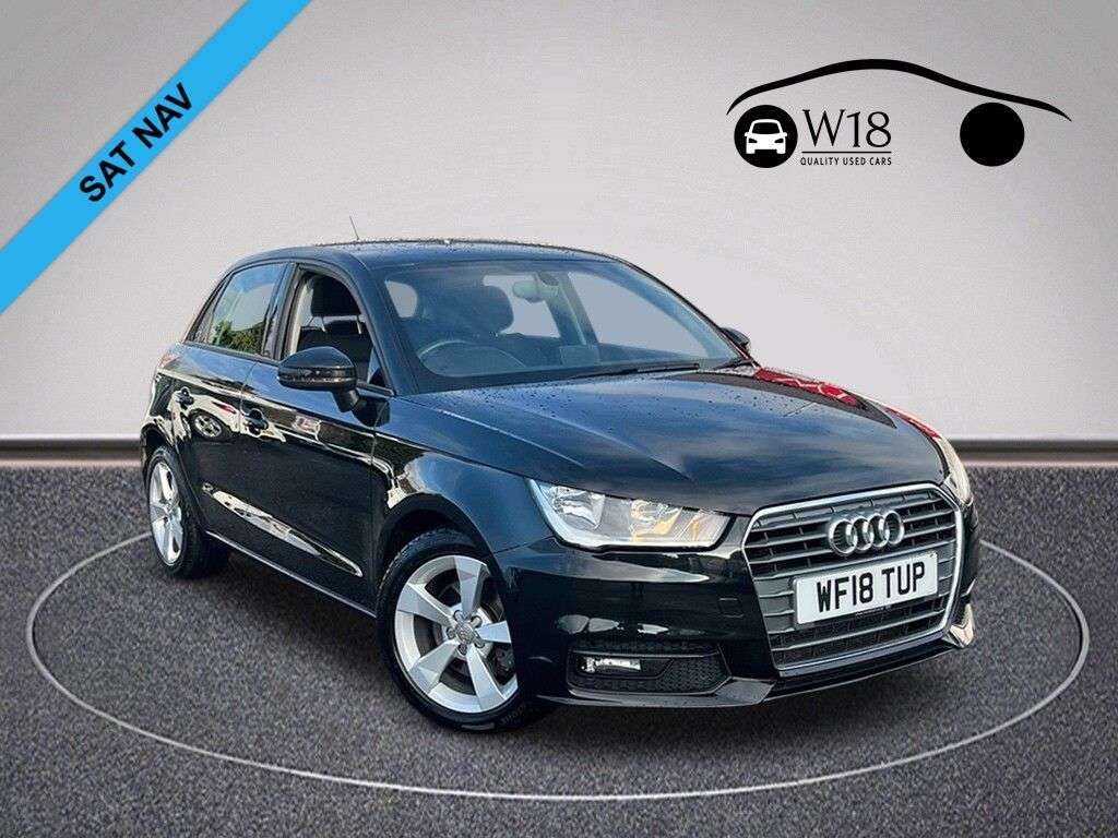 A 2018 AUDI A1 1.4 TFSI Sport Sportback 5dr Petrol Manual Euro 6 (s/s) (Nav) (125 ps) A 2018 AUDI A1 1.4 TFSI Sport Sportback 5dr Petrol Manual Euro 6 (s/s) (Nav) (125 ps)
