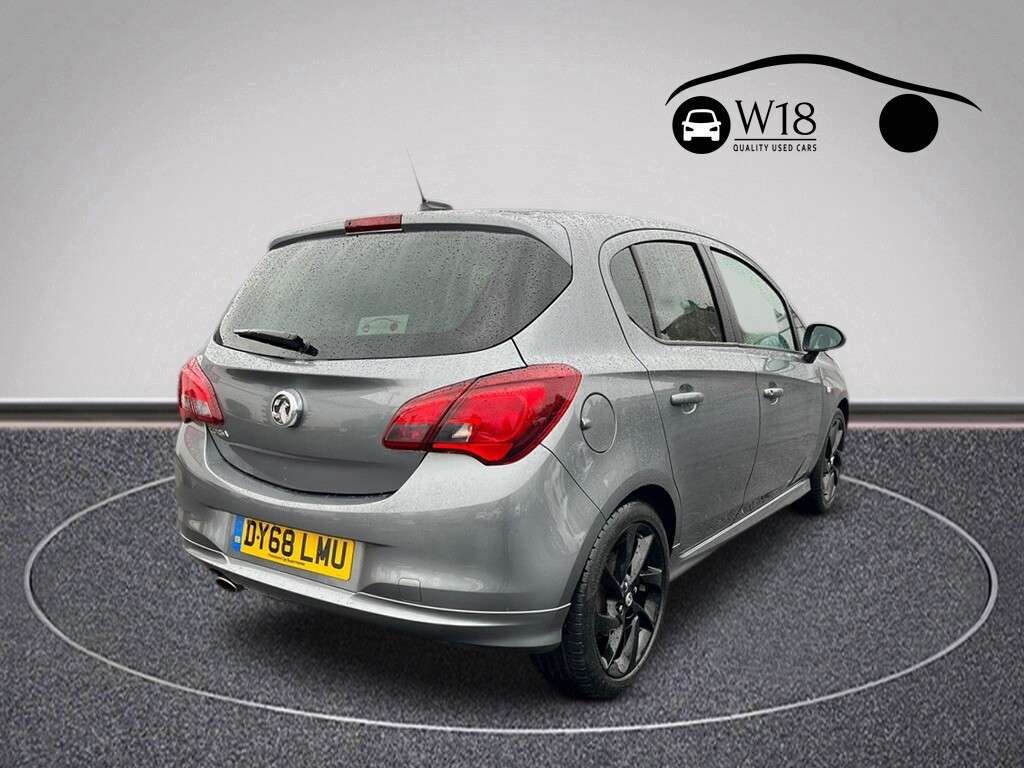 A 2018 VAUXHALL CORSA 1.4i ecoTEC SRi VX Line Nav Black Hatchback 5dr Petrol Manual Euro 6 (90 ps A 2018 VAUXHALL CORSA 1.4i ecoTEC SRi VX Line Nav Black Hatchback 5dr Petrol Manual Euro 6 (90 ps