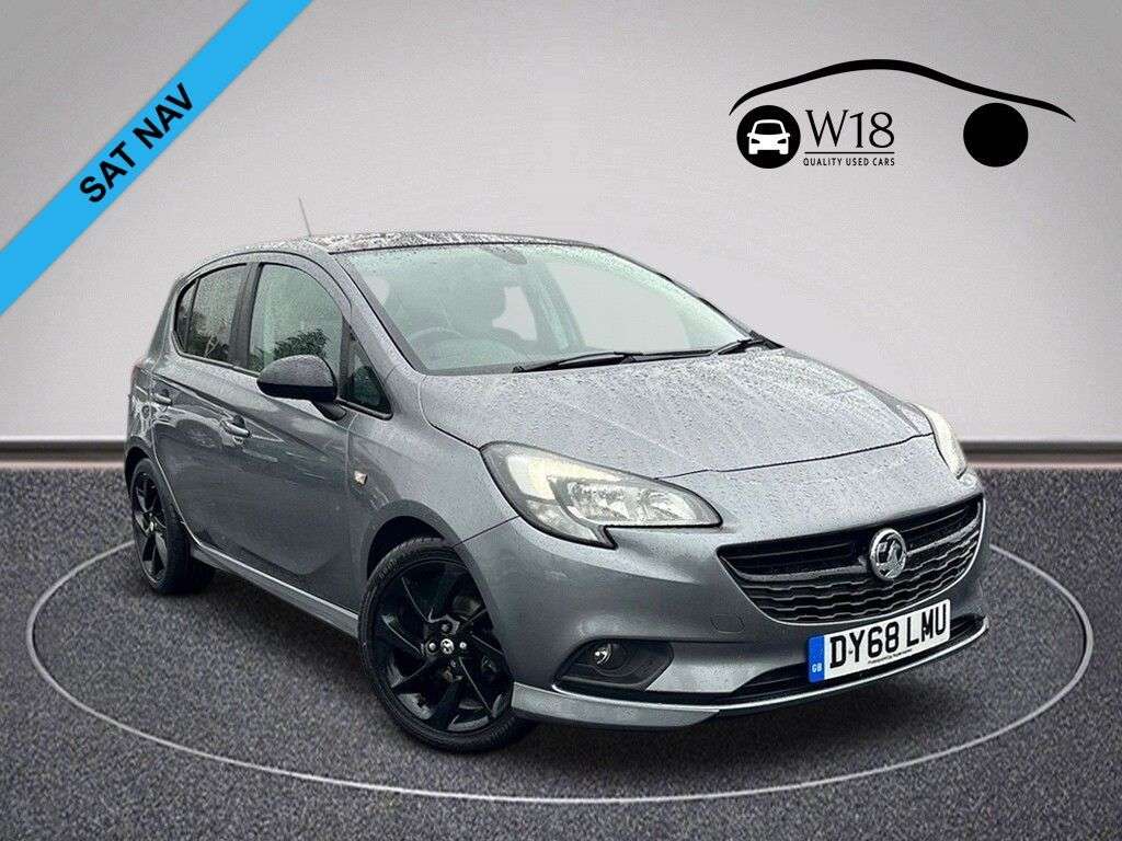A 2018 VAUXHALL CORSA 1.4i ecoTEC SRi VX Line Nav Black Hatchback 5dr Petrol Manual Euro 6 (90 ps A 2018 VAUXHALL CORSA 1.4i ecoTEC SRi VX Line Nav Black Hatchback 5dr Petrol Manual Euro 6 (90 ps