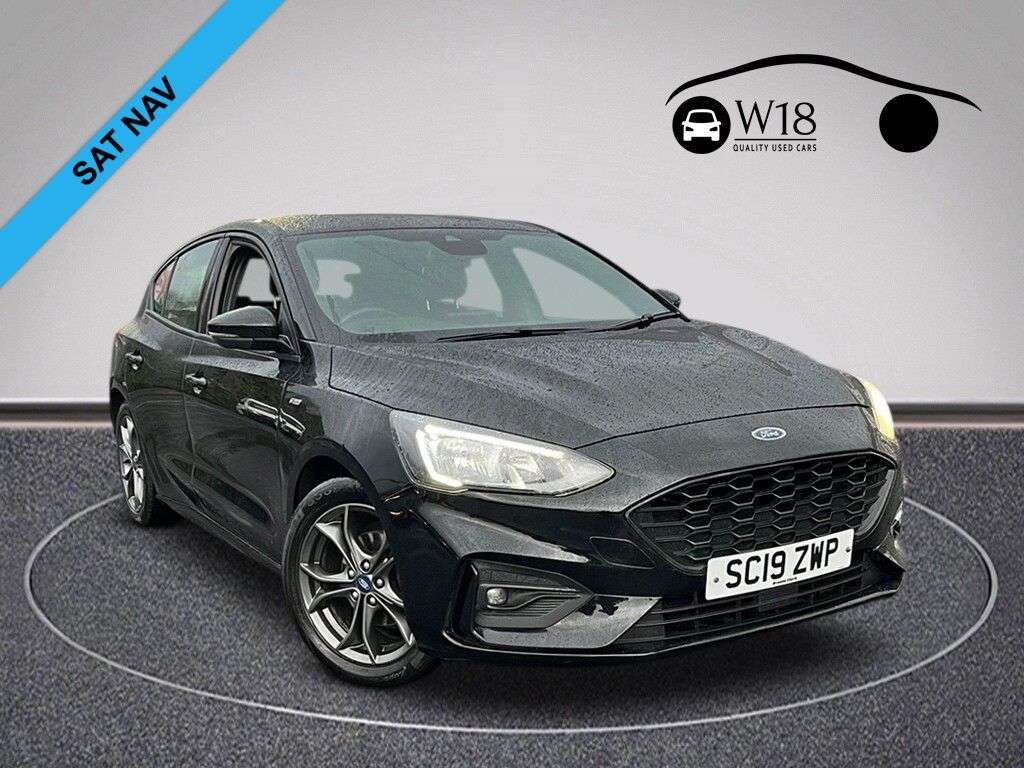 A 2019 FORD FOCUS 1.5 EcoBlue ST-Line Hatchback 5dr Diesel Manual Euro 6 (s/s) (120 ps) A 2019 FORD FOCUS 1.5 EcoBlue ST-Line Hatchback 5dr Diesel Manual Euro 6 (s/s) (120 ps)