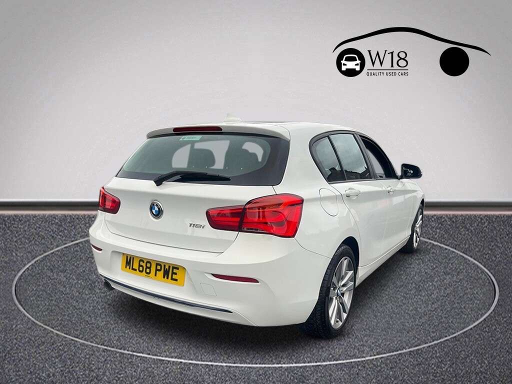 A 2018 BMW 1 SERIES 1.5 118i Sport Hatchback 5dr Petrol Manual Euro 6 (s/s) (136 ps) A 2018 BMW 1 SERIES 1.5 118i Sport Hatchback 5dr Petrol Manual Euro 6 (s/s) (136 ps)