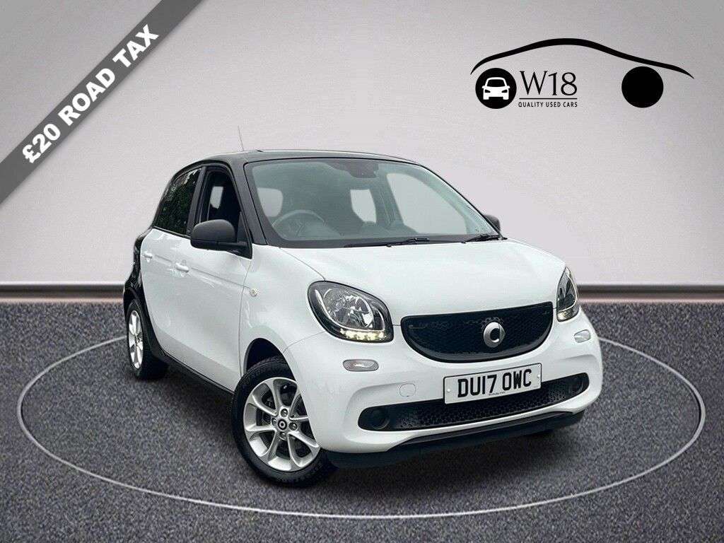 A 2017 SMART FORFOUR 0.9T Passion Hatchback 5dr Petrol Manual Euro 6 (s/s) (90 ps) A 2017 SMART FORFOUR 0.9T Passion Hatchback 5dr Petrol Manual Euro 6 (s/s) (90 ps)
