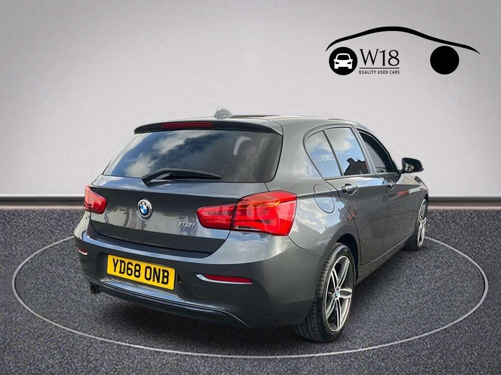 A 2018 BMW 1 SERIES 1.5 118i Sport Hatchback 5dr Petrol Manual Euro 6 (s/s) (136 ps) A 2018 BMW 1 SERIES 1.5 118i Sport Hatchback 5dr Petrol Manual Euro 6 (s/s) (136 ps)