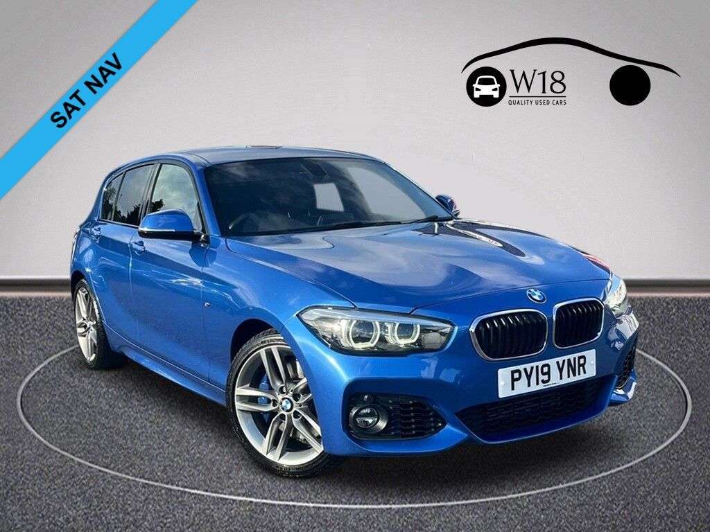 A 2019 BMW 1 SERIES 1.5 118i GPF M Sport Shadow Edition Hatchback 5dr Petrol Manual Euro 6 (s/s A 2019 BMW 1 SERIES 1.5 118i GPF M Sport Shadow Edition Hatchback 5dr Petrol Manual Euro 6 (s/s