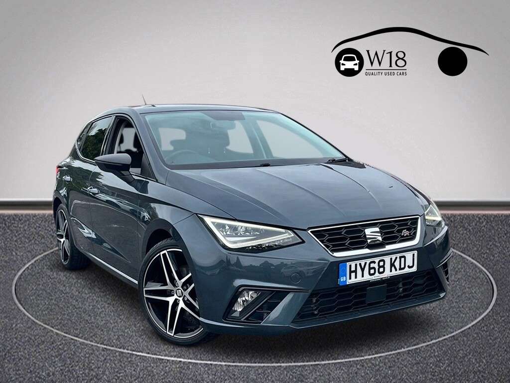 A 2018 SEAT IBIZA 1.0 TSI FR Hatchback 5dr Petrol Manual Euro 6 (s/s) GPF (115 ps) A 2018 SEAT IBIZA 1.0 TSI FR Hatchback 5dr Petrol Manual Euro 6 (s/s) GPF (115 ps)