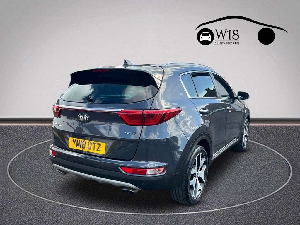 A 2018 KIA SPORTAGE 1.6 T-GDi GT-Line SUV 5dr Petrol Manual Euro 6 (174 bhp) A 2018 KIA SPORTAGE 1.6 T-GDi GT-Line SUV 5dr Petrol Manual Euro 6 (174 bhp)