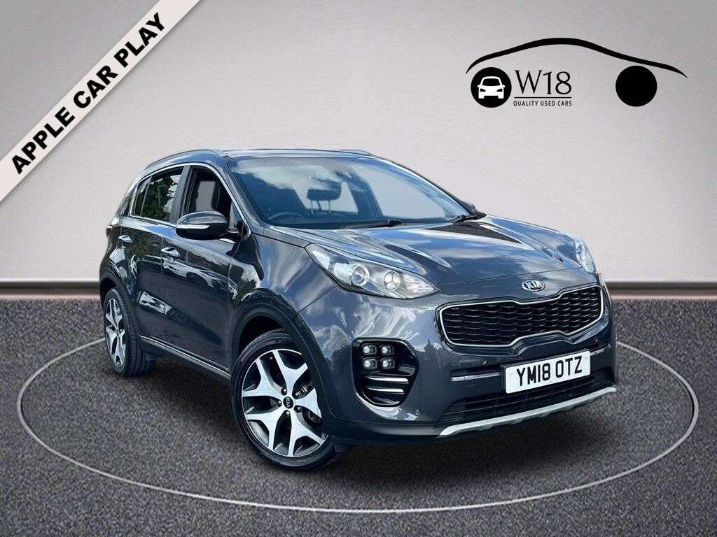 A 2018 KIA SPORTAGE 1.6 T-GDi GT-Line SUV 5dr Petrol Manual Euro 6 (174 bhp) A 2018 KIA SPORTAGE 1.6 T-GDi GT-Line SUV 5dr Petrol Manual Euro 6 (174 bhp)