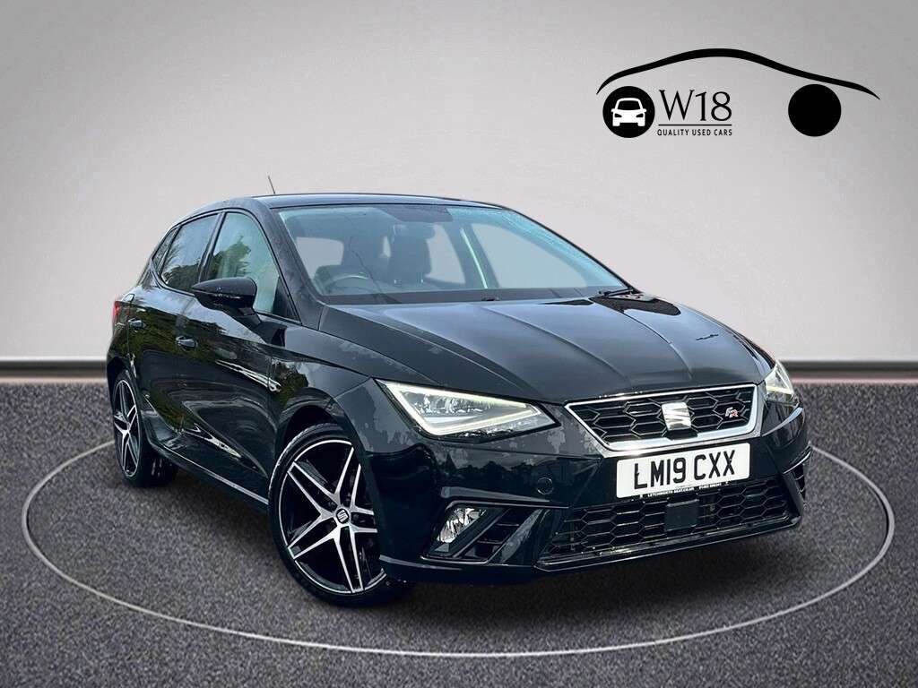 A 2019 SEAT IBIZA 1.0 TSI FR Sport Hatchback 5dr Petrol Manual Euro 6 (s/s) GPF (95 ps) A 2019 SEAT IBIZA 1.0 TSI FR Sport Hatchback 5dr Petrol Manual Euro 6 (s/s) GPF (95 ps)