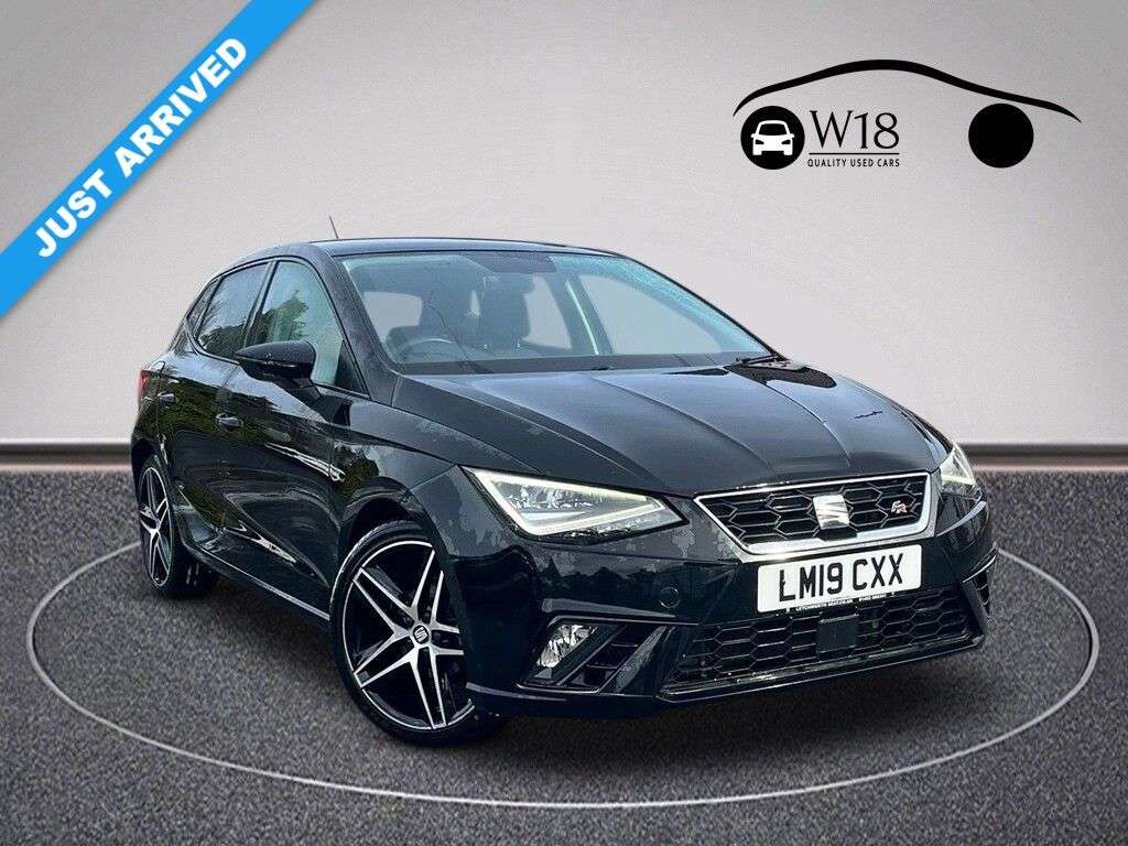 A 2019 SEAT IBIZA 1.0 TSI FR Sport Hatchback 5dr Petrol Manual Euro 6 (s/s) GPF (95 ps) A 2019 SEAT IBIZA 1.0 TSI FR Sport Hatchback 5dr Petrol Manual Euro 6 (s/s) GPF (95 ps)