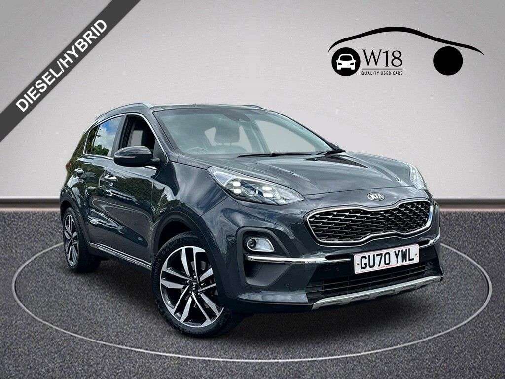 A 2020 KIA SPORTAGE 1.6 CRDi MHEV 3 SUV 5dr Diesel Hybrid Manual Euro 6 (s/s) (134 bhp) A 2020 KIA SPORTAGE 1.6 CRDi MHEV 3 SUV 5dr Diesel Hybrid Manual Euro 6 (s/s) (134 bhp)