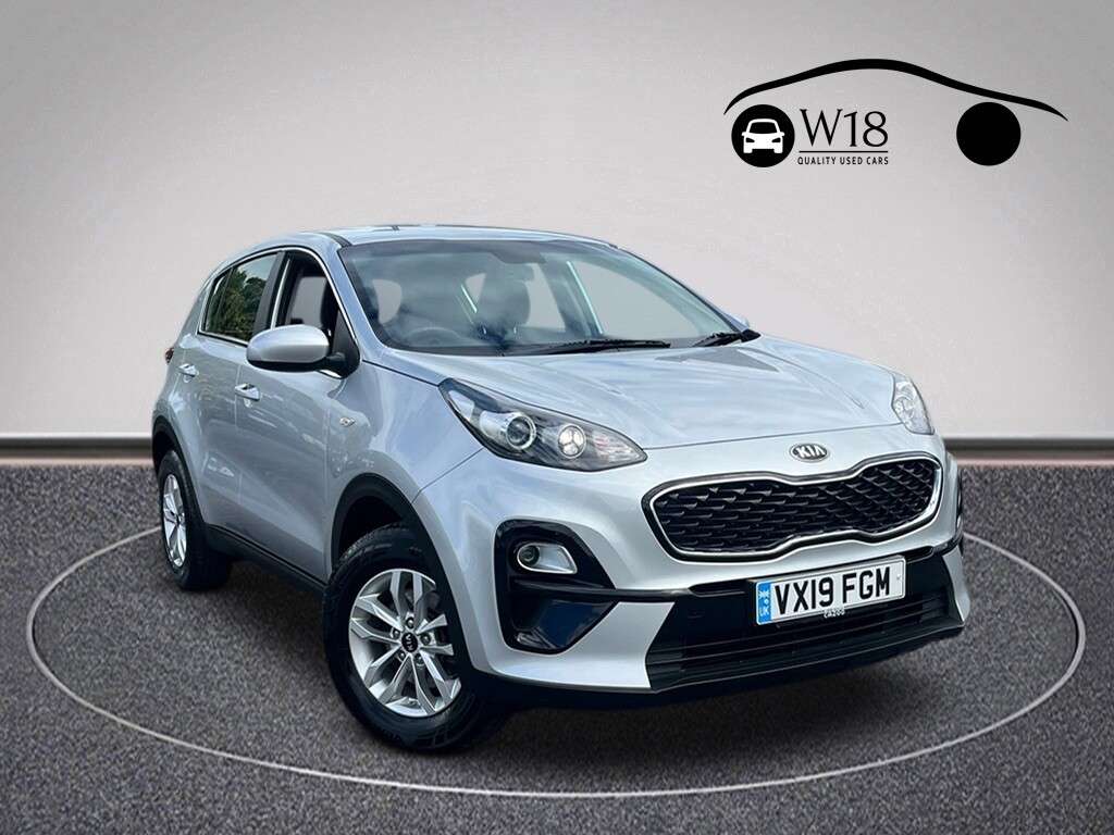 A 2019 KIA SPORTAGE 1.6 GDi 1 SUV 5dr Petrol Manual Euro 6 (s/s) (130 bhp) A 2019 KIA SPORTAGE 1.6 GDi 1 SUV 5dr Petrol Manual Euro 6 (s/s) (130 bhp)