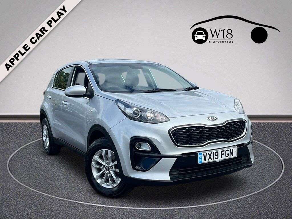 A 2019 KIA SPORTAGE 1.6 GDi 1 SUV 5dr Petrol Manual Euro 6 (s/s) (130 bhp) A 2019 KIA SPORTAGE 1.6 GDi 1 SUV 5dr Petrol Manual Euro 6 (s/s) (130 bhp)