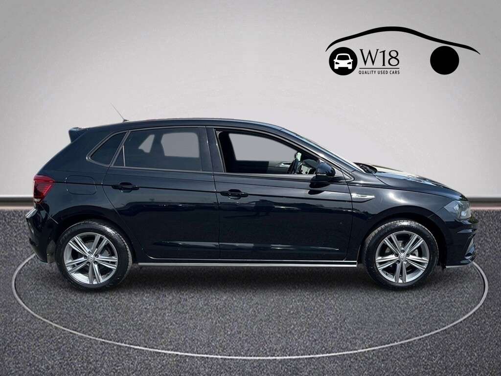 A 2018 VOLKSWAGEN POLO 1.0 TSI GPF R-Line Hatchback 5dr Petrol Manual Euro 6 (s/s) (95 ps) A 2018 VOLKSWAGEN POLO 1.0 TSI GPF R-Line Hatchback 5dr Petrol Manual Euro 6 (s/s) (95 ps)