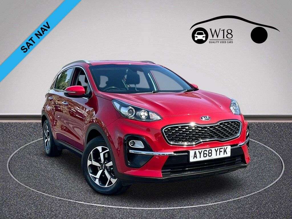 A 2018 KIA SPORTAGE 1.6 GDi 2 SUV 5dr Petrol Manual Euro 6 (s/s) (130 bhp) A 2018 KIA SPORTAGE 1.6 GDi 2 SUV 5dr Petrol Manual Euro 6 (s/s) (130 bhp)