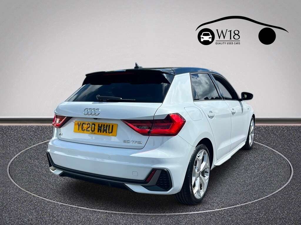 A 2020 AUDI A1 1.0 TFSI 30 S line Sportback 5dr Petrol S Tronic Euro 6 (s/s) (116 ps) A 2020 AUDI A1 1.0 TFSI 30 S line Sportback 5dr Petrol S Tronic Euro 6 (s/s) (116 ps)