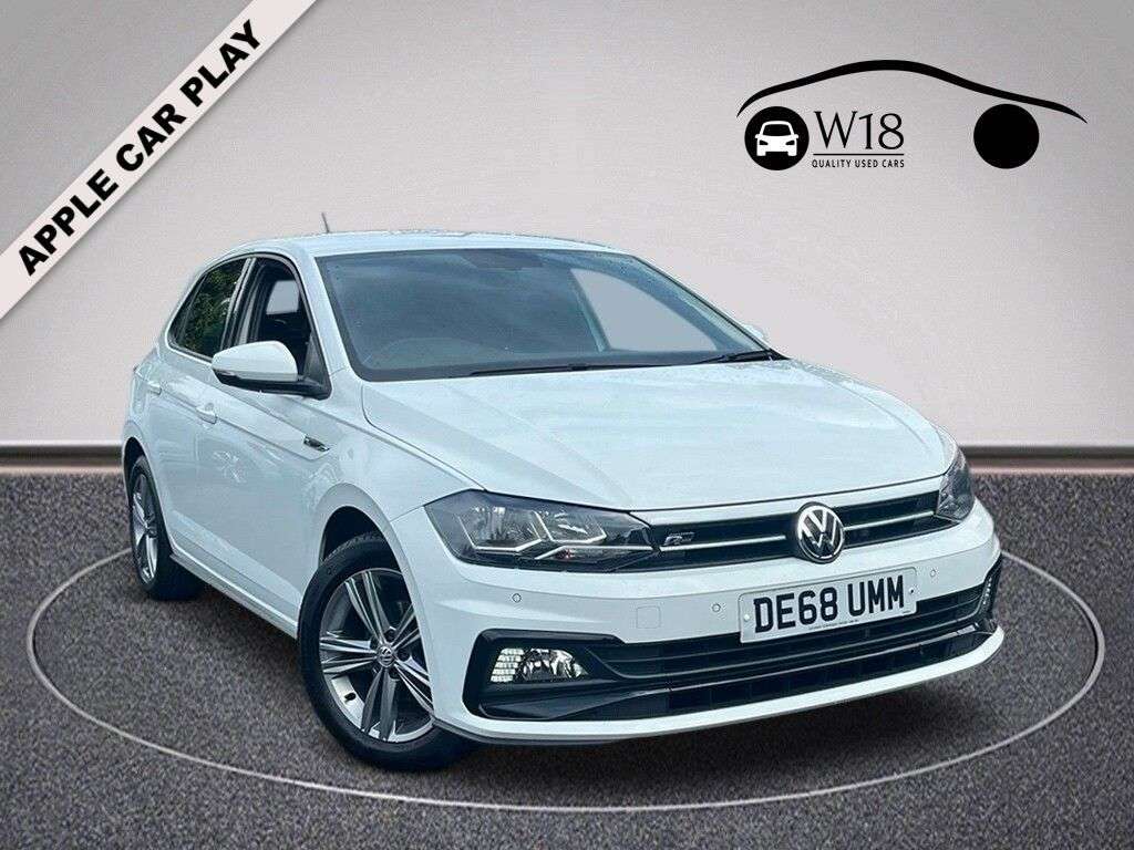 A 2018 VOLKSWAGEN POLO 1.0 TSI GPF R-Line Hatchback 5dr Petrol Manual Euro 6 (s/s) (95 ps) A 2018 VOLKSWAGEN POLO 1.0 TSI GPF R-Line Hatchback 5dr Petrol Manual Euro 6 (s/s) (95 ps)