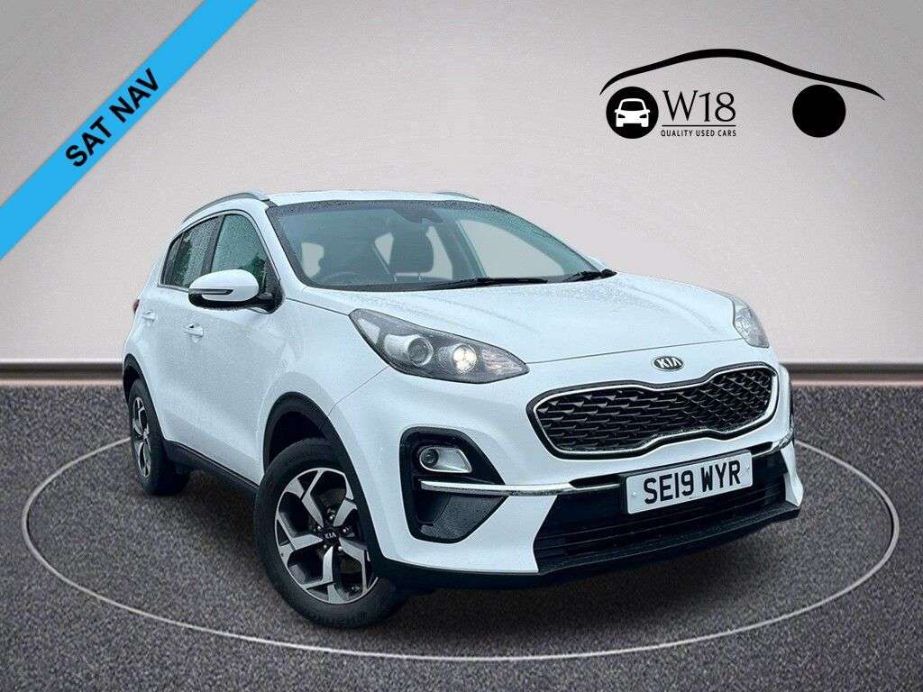 A 2019 KIA SPORTAGE 1.6 GDi 2 SUV 5dr Petrol Manual Euro 6 (s/s) (130 bhp) A 2019 KIA SPORTAGE 1.6 GDi 2 SUV 5dr Petrol Manual Euro 6 (s/s) (130 bhp)