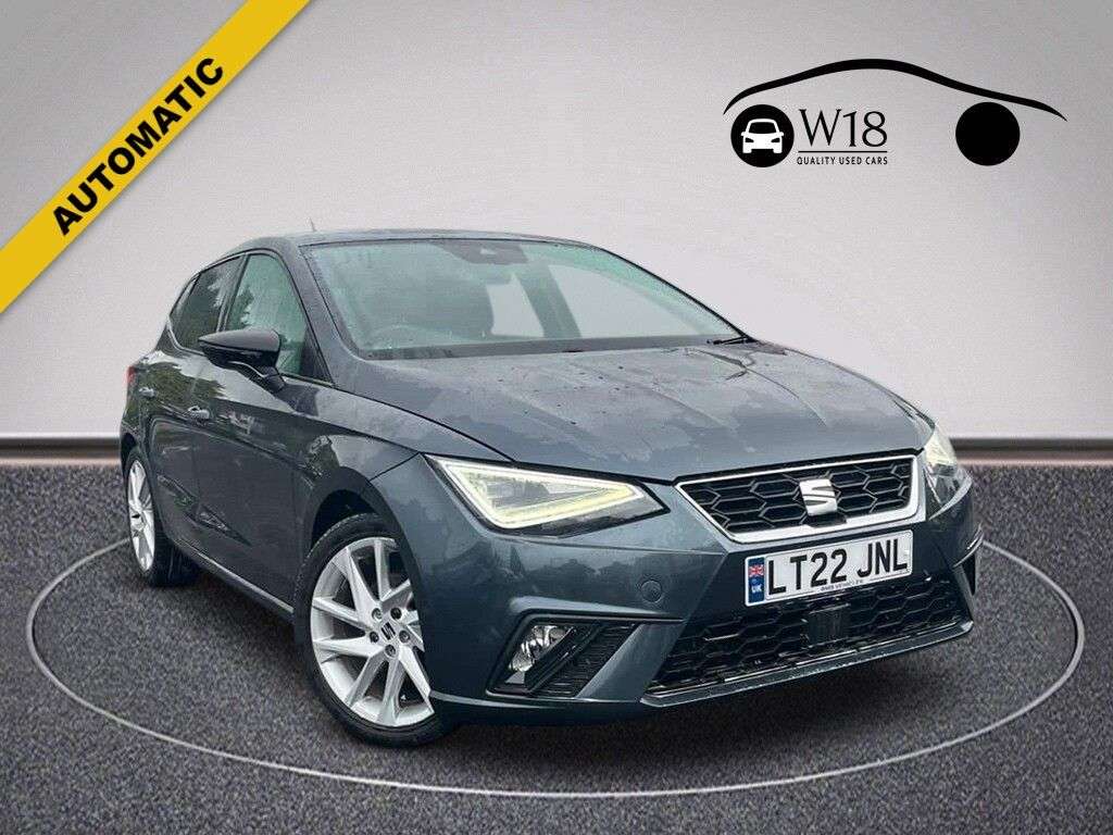 A 2022 SEAT IBIZA 1.0 TSI FR Hatchback 5dr Petrol DSG Euro 6 (s/s) (110 ps) A 2022 SEAT IBIZA 1.0 TSI FR Hatchback 5dr Petrol DSG Euro 6 (s/s) (110 ps)