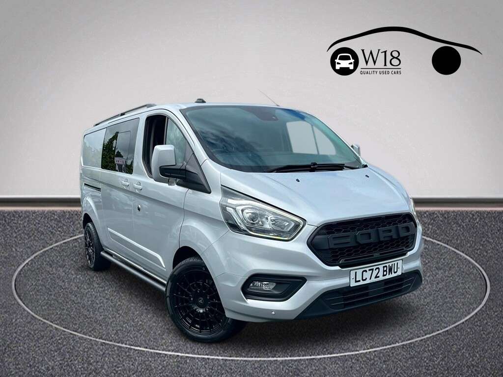 A 2023 FORD TRANSIT CUSTOM 2.0 320 EcoBlue Limited Crew Van Double Cab 5dr Diesel Manual L2 H1 Euro 6 A 2023 FORD TRANSIT CUSTOM 2.0 320 EcoBlue Limited Crew Van Double Cab 5dr Diesel Manual L2 H1 Euro 6